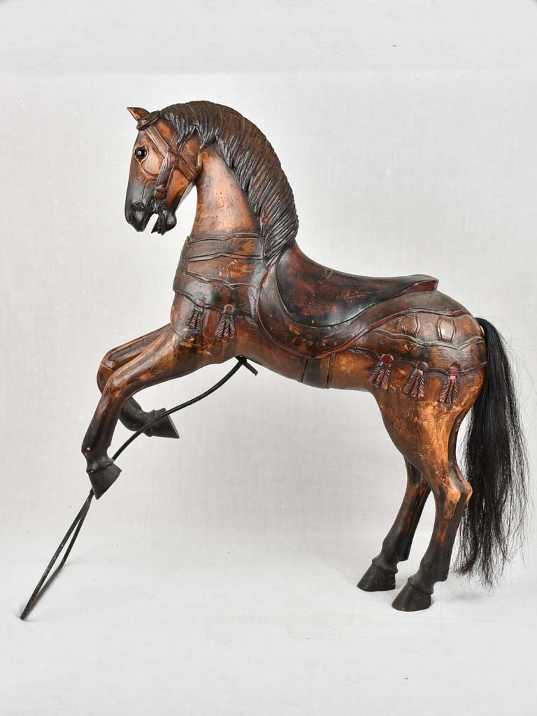 Nineteenth-century Eastern European carousel figure