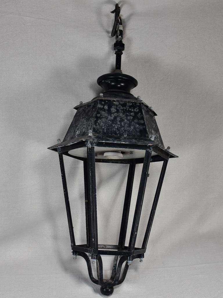 Very large antique French lantern - five available 32"