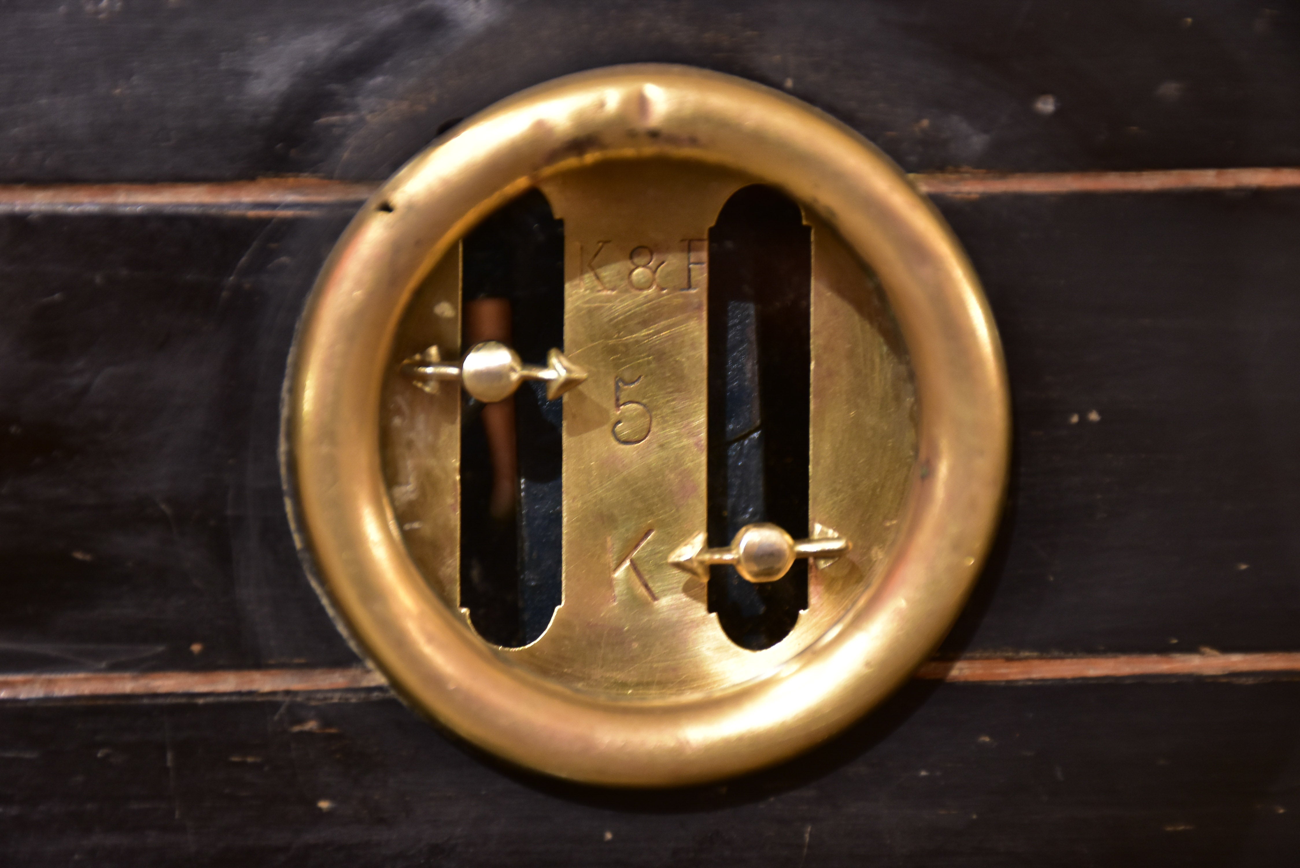 Two antique French merchant's scales