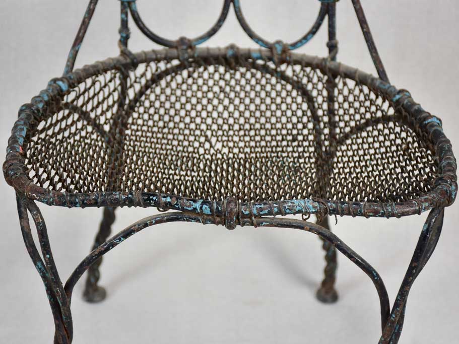 19th century French children's garden chair