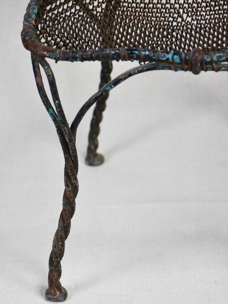 19th century French children's garden chair