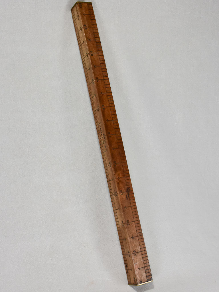 Rare meter long tailor's measure 39½"