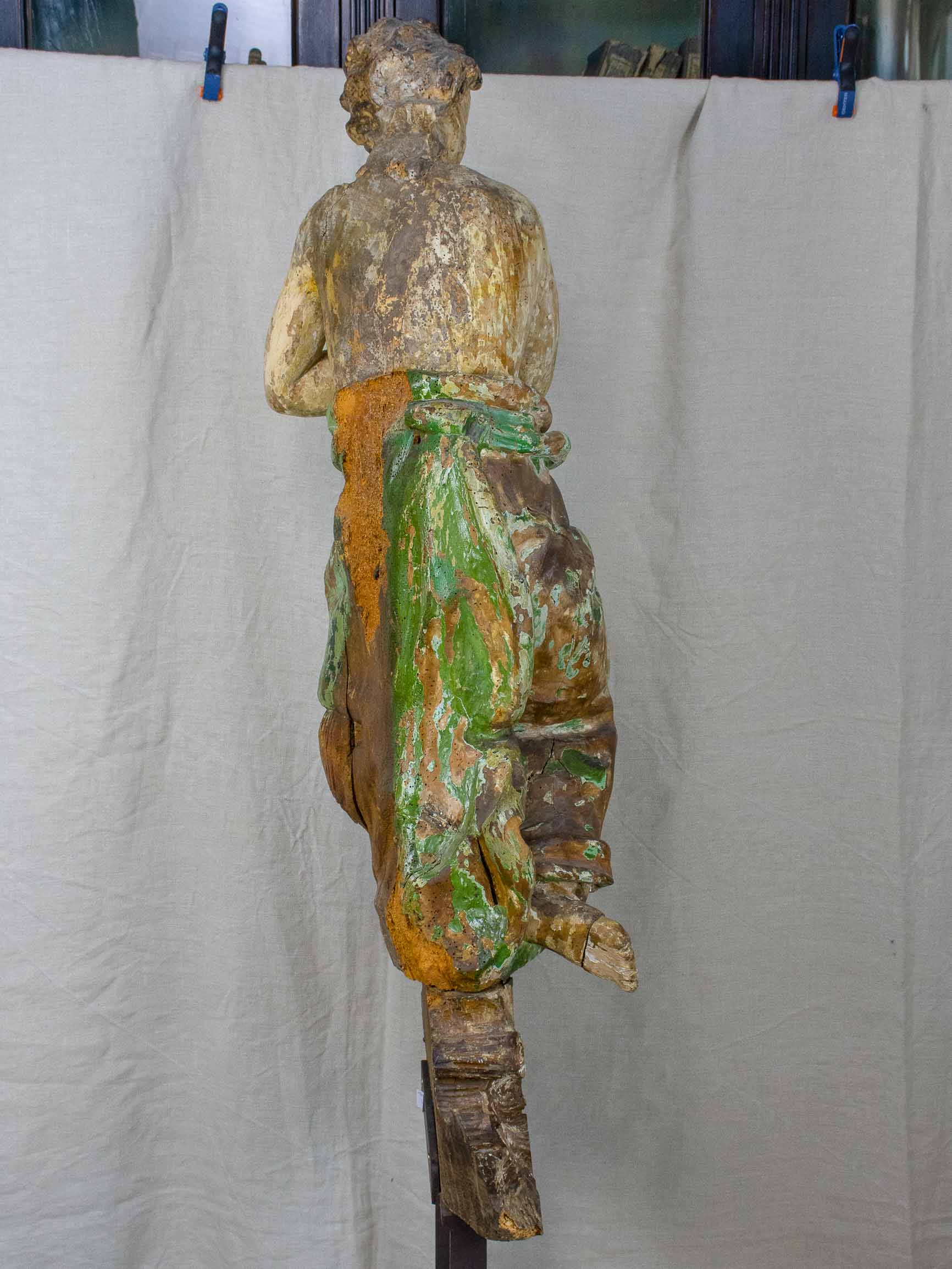 17th Century Bow statue - figure of a female