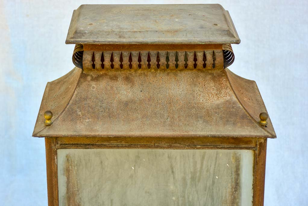 Reserved MA 19th Century French wall lantern