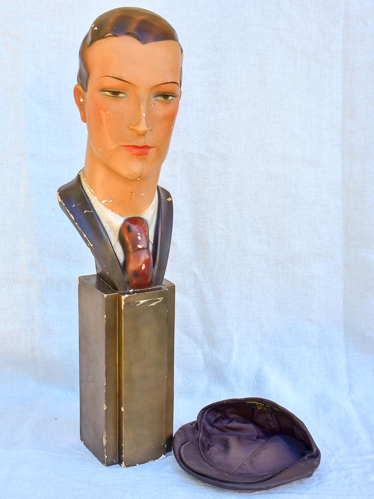 1930's Siegel hat display mannequin 28¾"