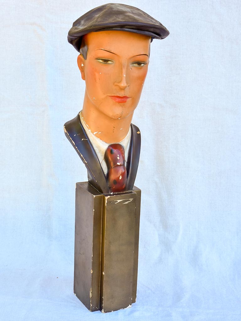 1930's Siegel hat display mannequin 28¾"