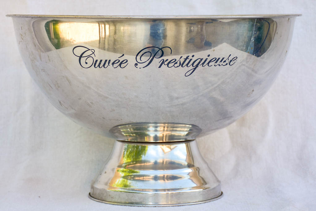 Vintage French ice bucket - Cuvee Prestigieuse