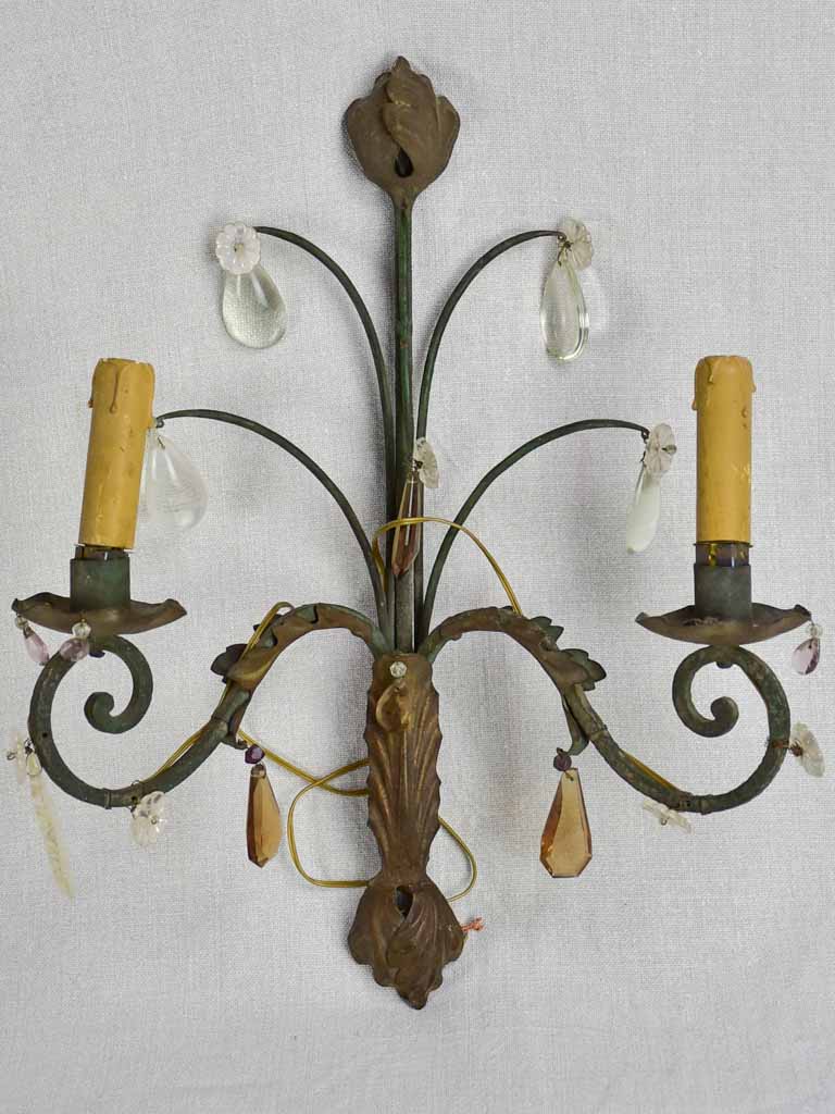 Decorative vintage lighting wall sconces