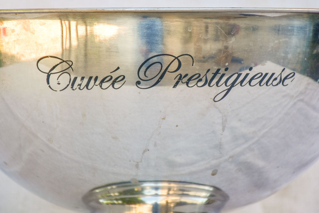 Vintage French ice bucket - Cuvee Prestigieuse