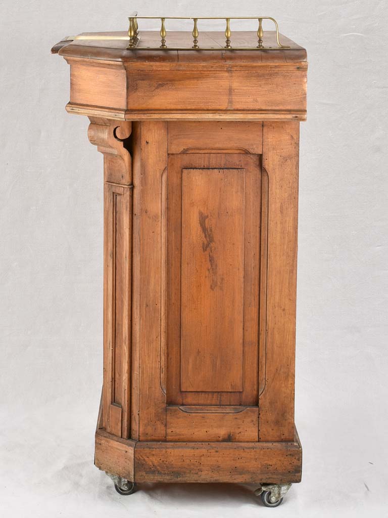 Antique French 'Caisse' shop counter