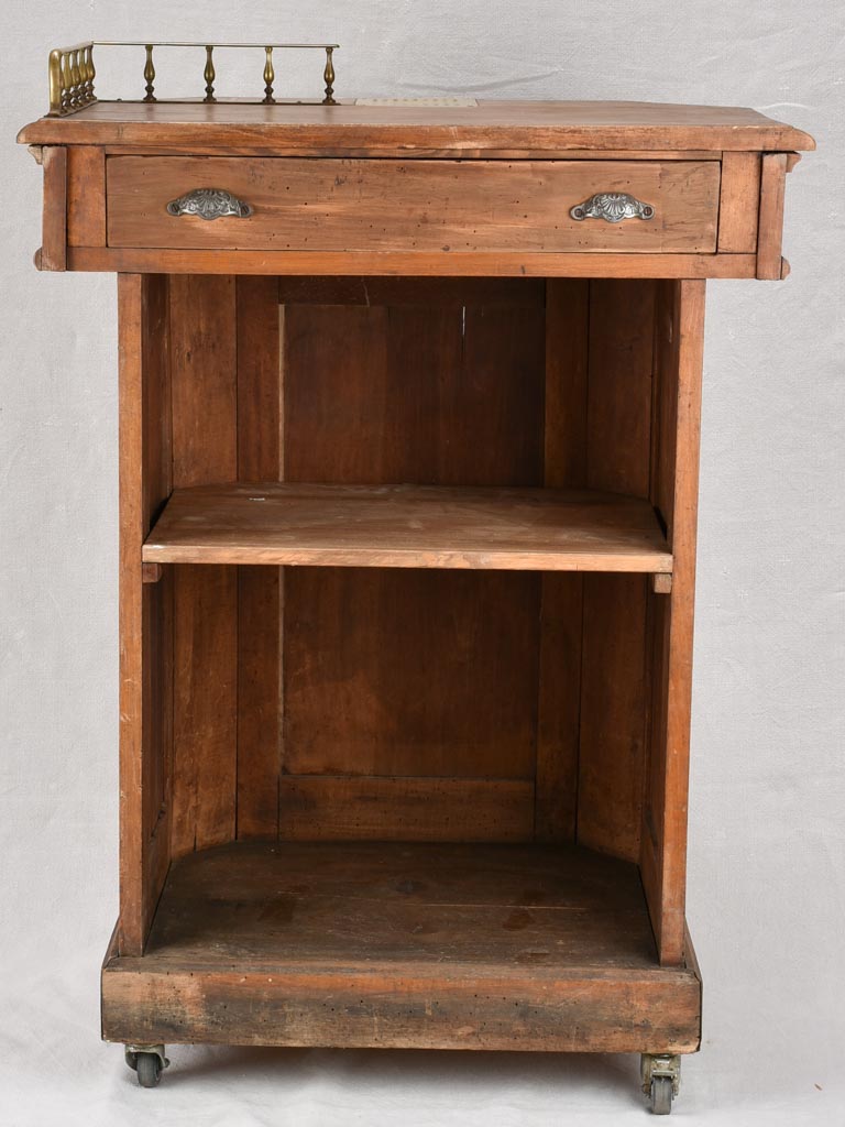 Antique French 'Caisse' shop counter