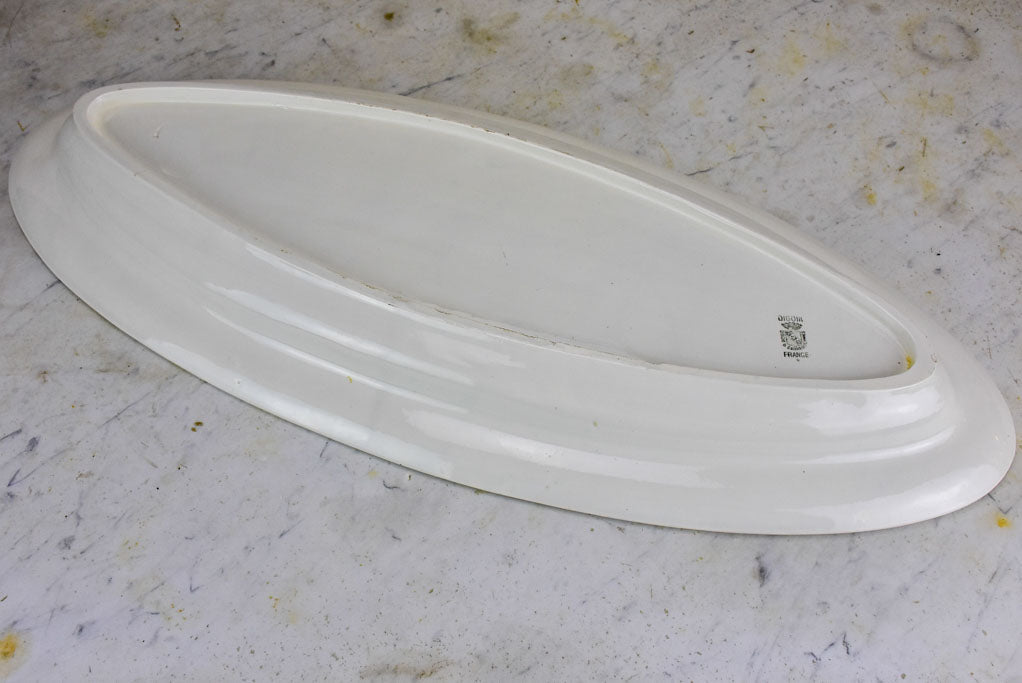 Early 20th Century French fish platter - Digoin