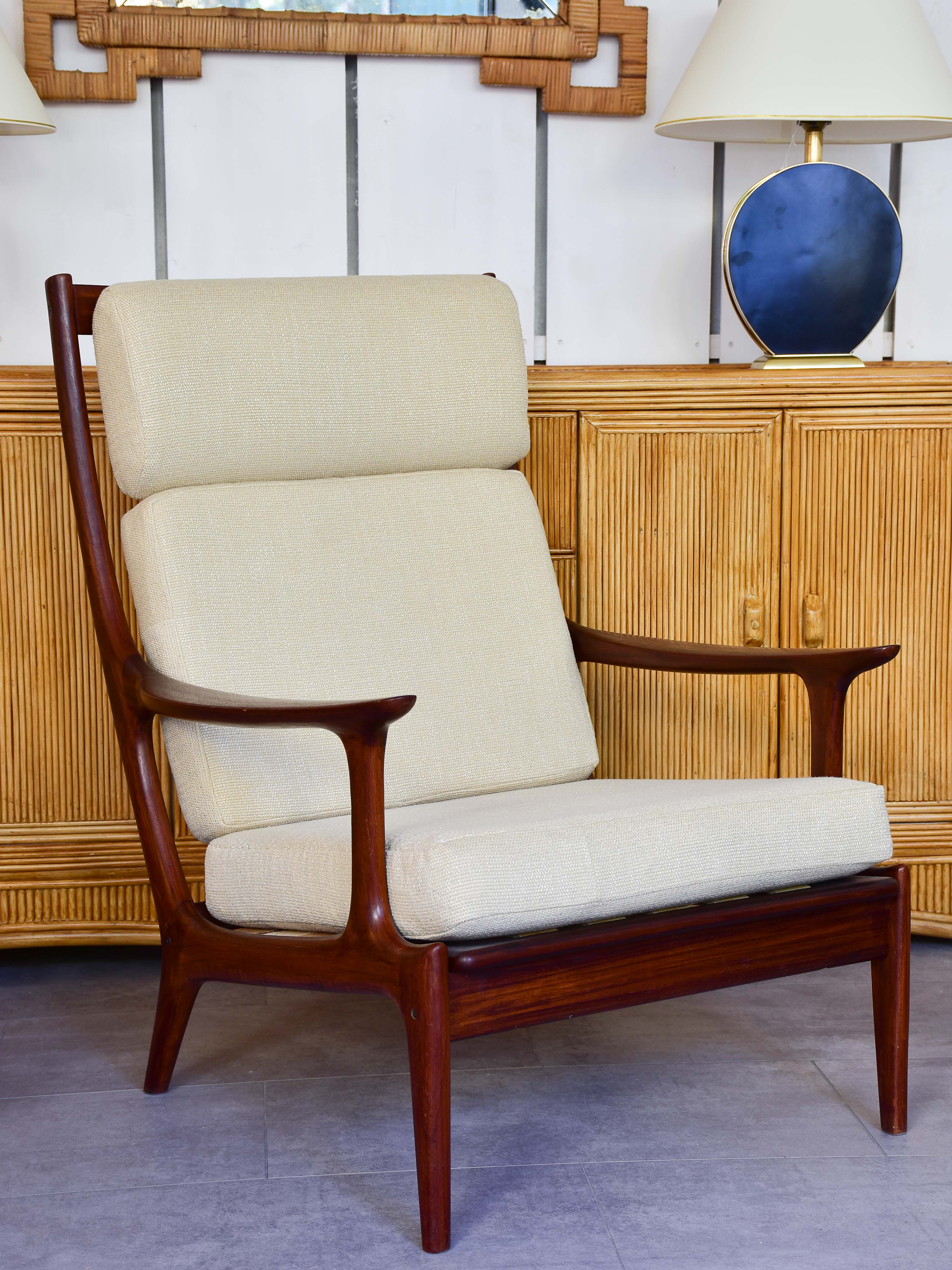 Pair of 1960's Danish armchairs