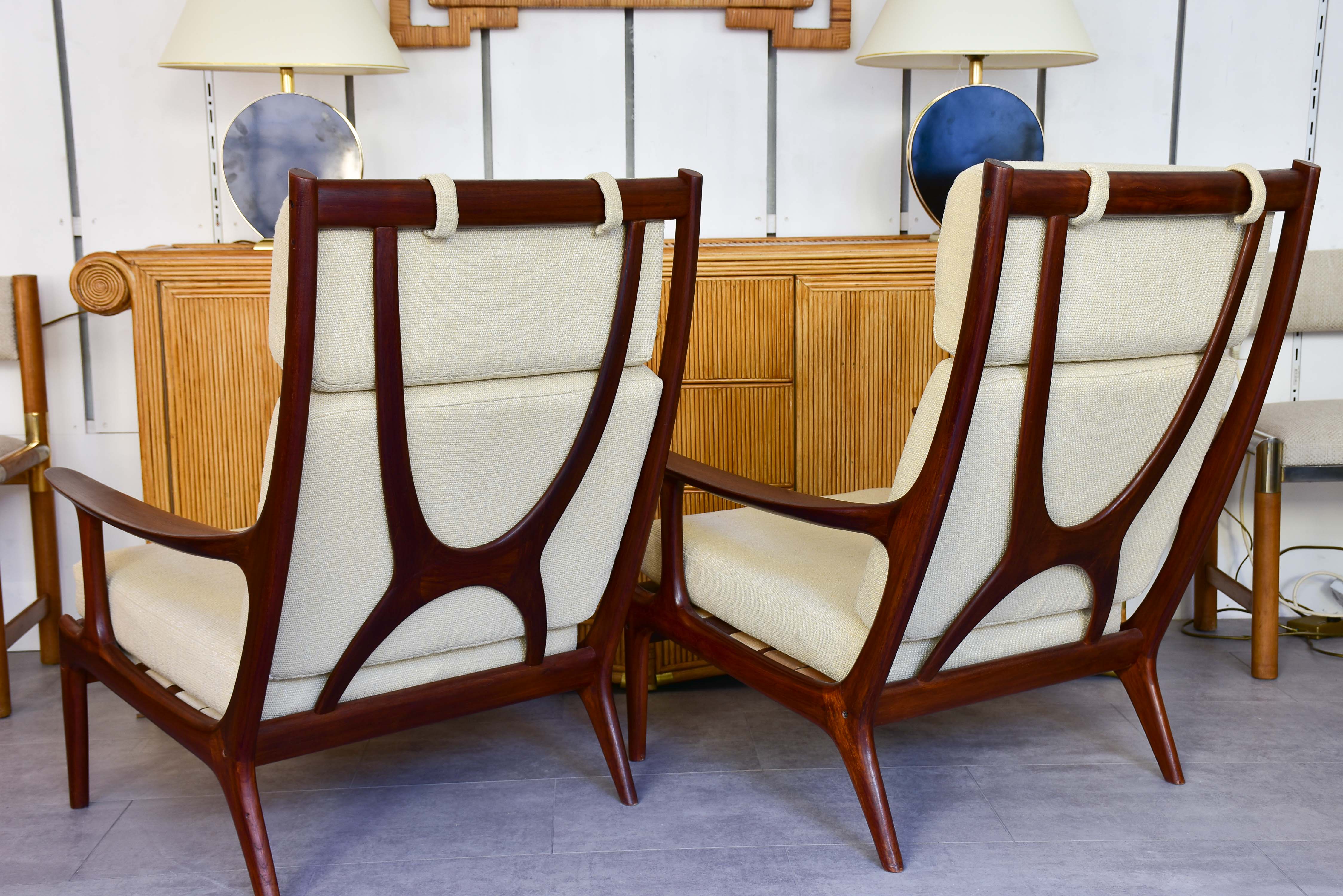 Pair of 1960's Danish armchairs