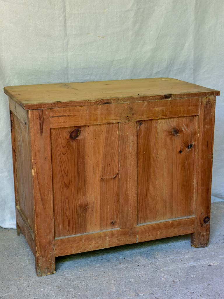 Rustic two drawer commode from a convent