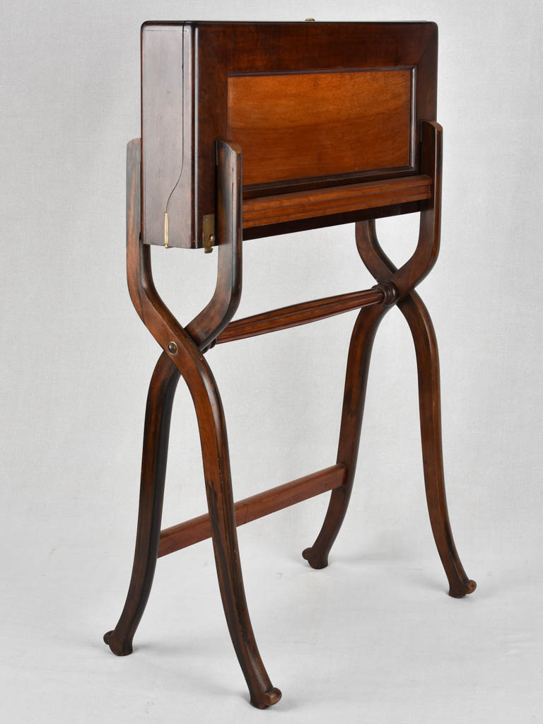 1920s English folding writing table