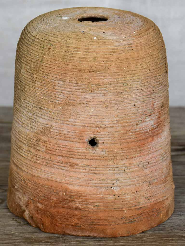 Antique  French terracotta beehive