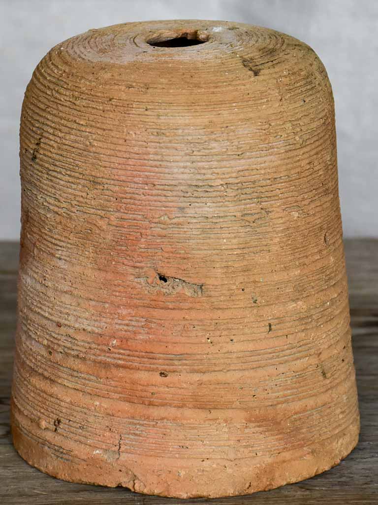 Antique  French terracotta beehive