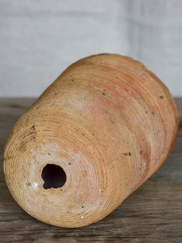 Antique  French terracotta beehive