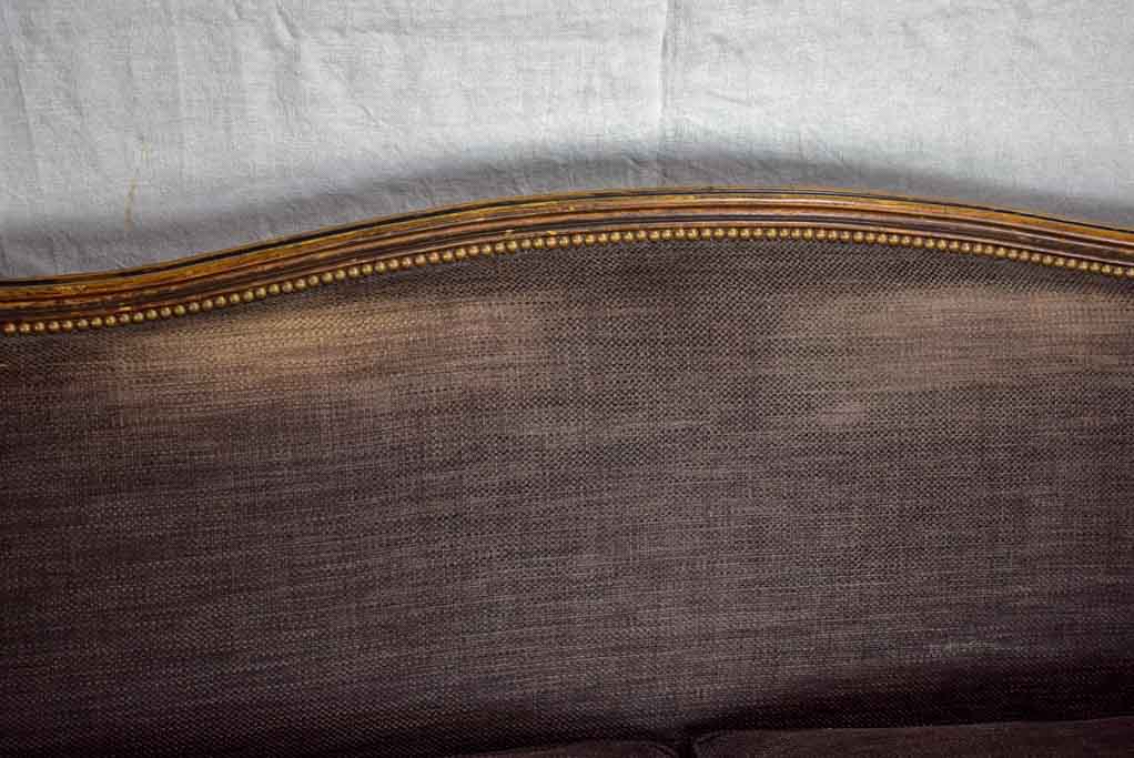 Deep antique French Louis XV sofa - two seat