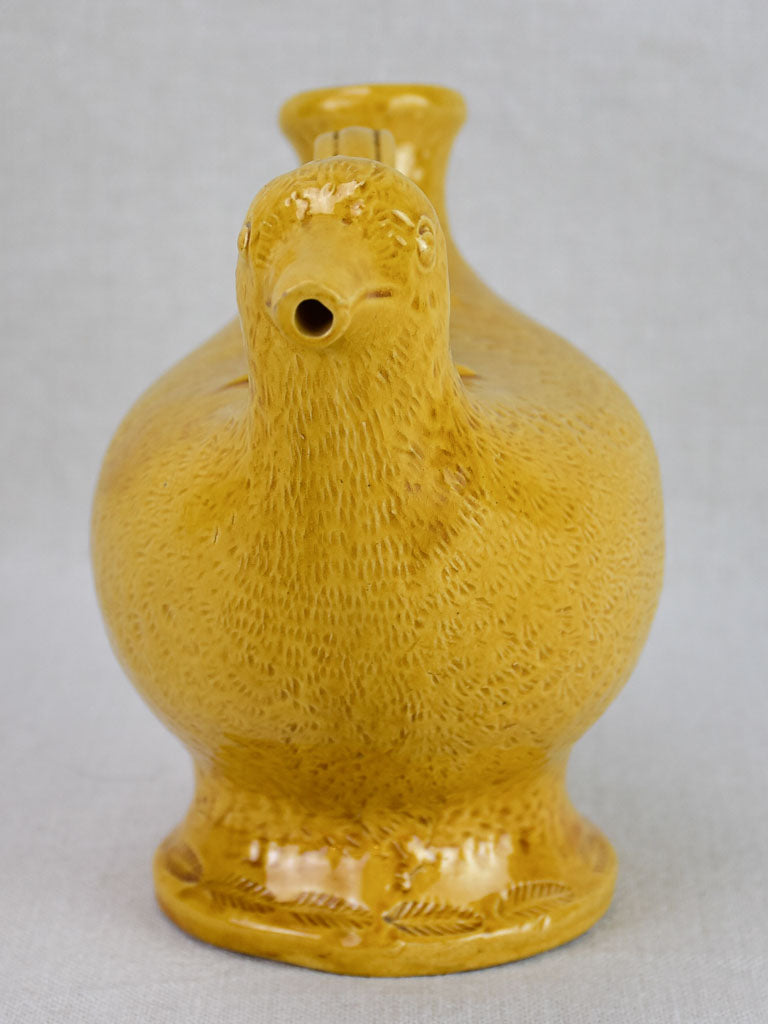 Pheasant-shaped water pitcher - Pichon Uzes