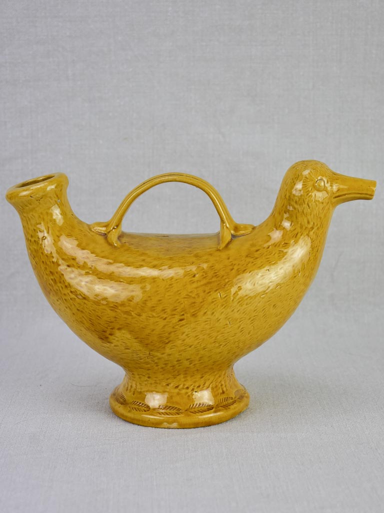 Pheasant-shaped water pitcher - Pichon Uzes