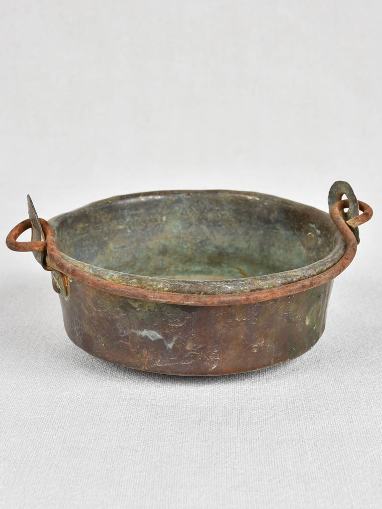 Small copper pot - late 19th century 6¼"