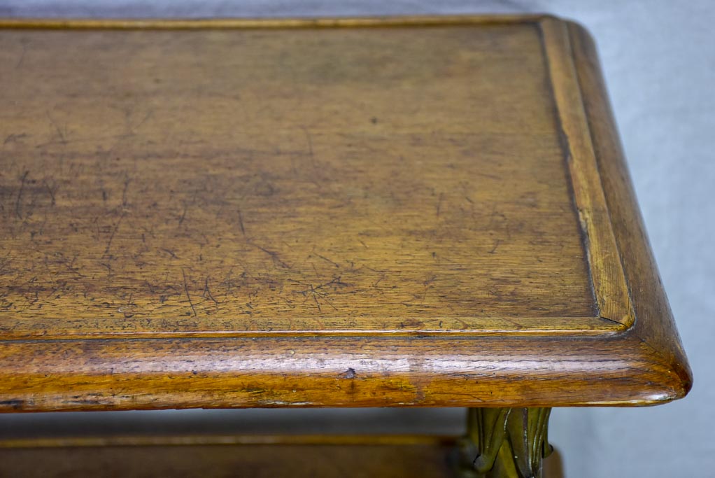 Three tier French display table from a boutique - 1900s 58¼" x 23¾"