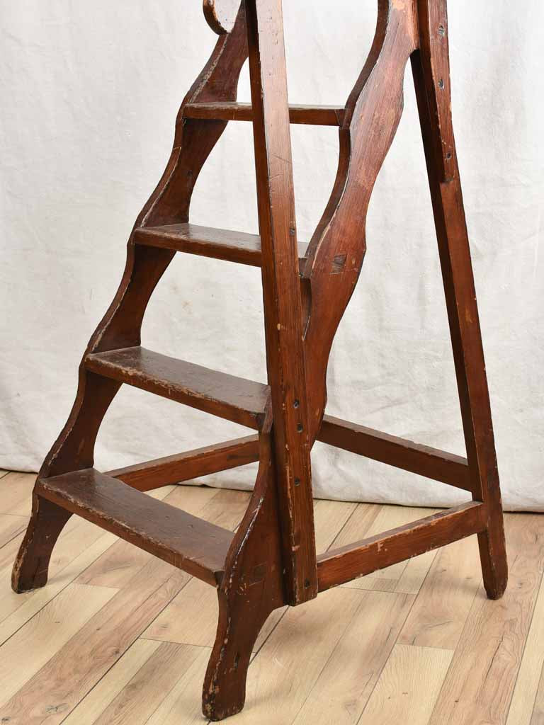 19th century French Library ladder