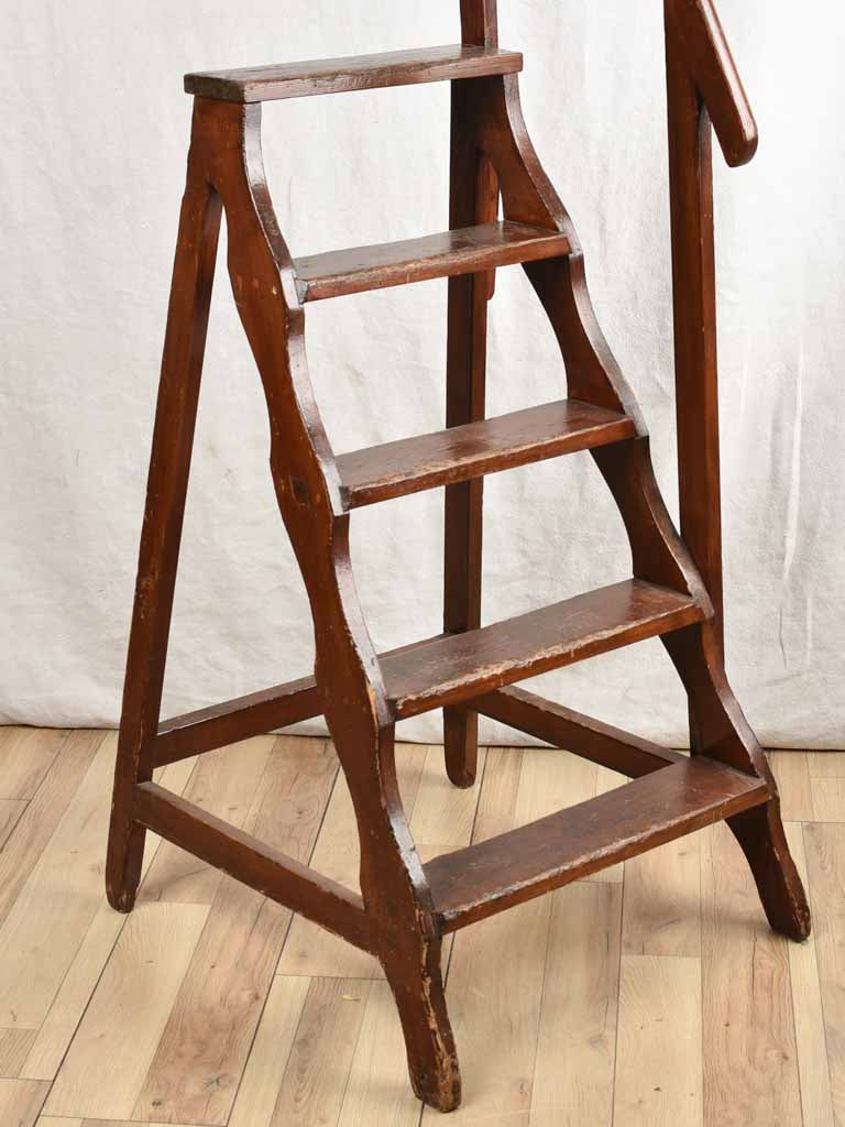 19th century French Library ladder