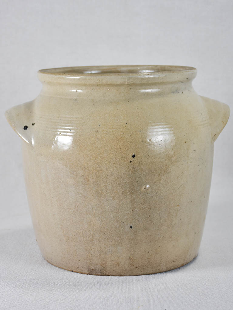 Early-twentieth-century French earthenware pot - size 7