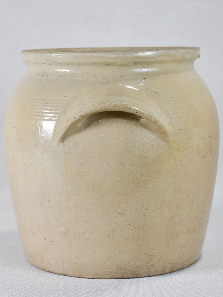 Early-twentieth-century French earthenware pot - size 7