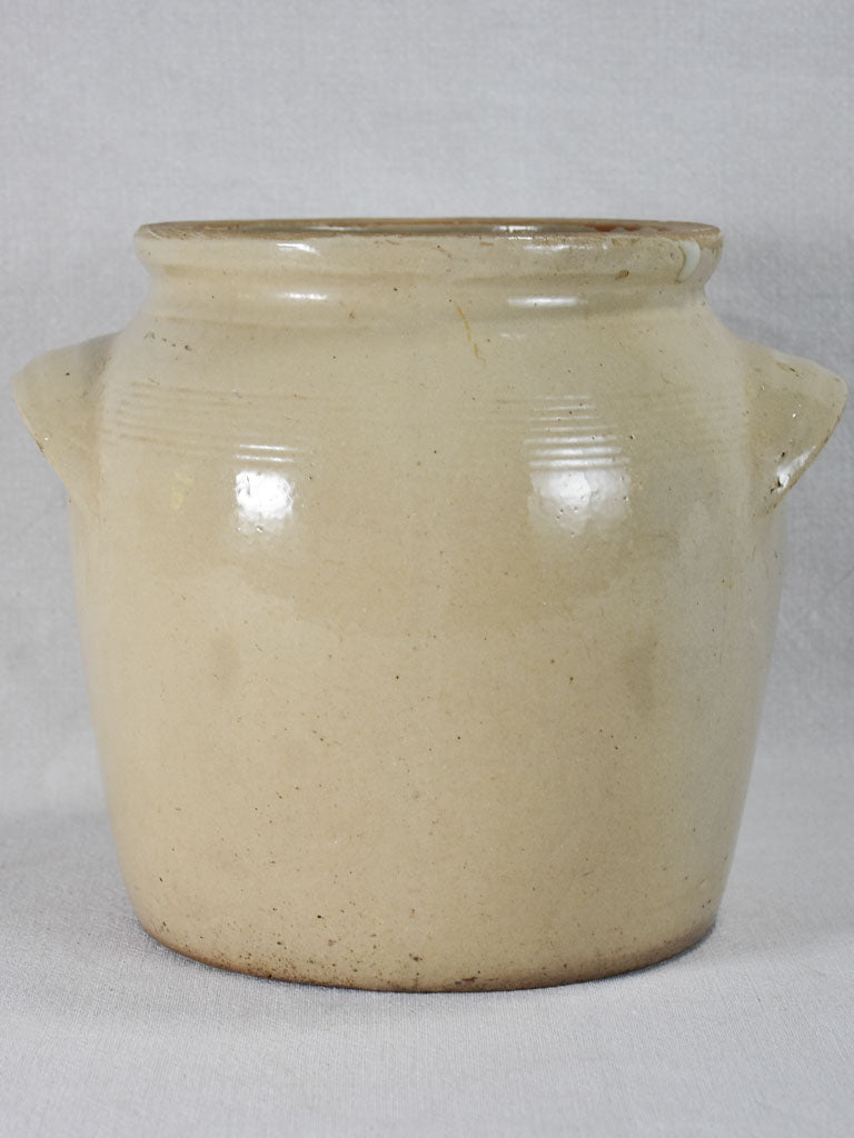 Early-twentieth-century French stoneware pot - size 7