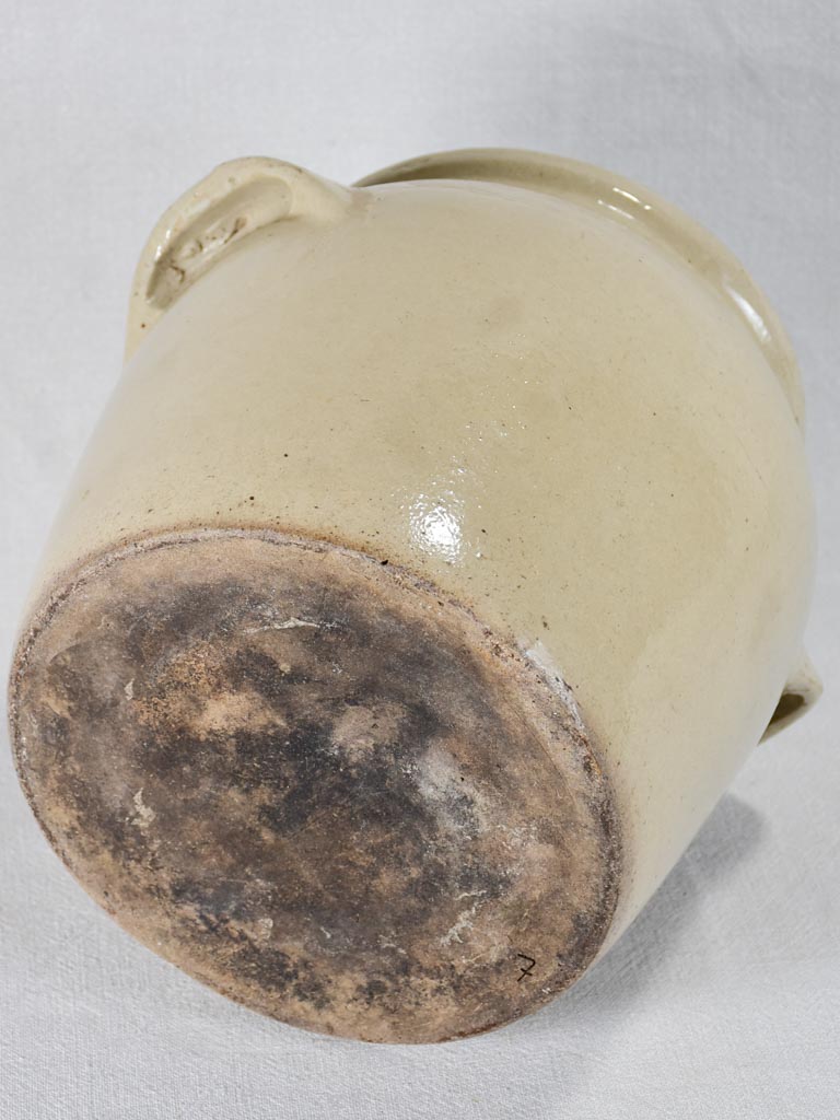 Early-twentieth-century French stoneware pot - size 7