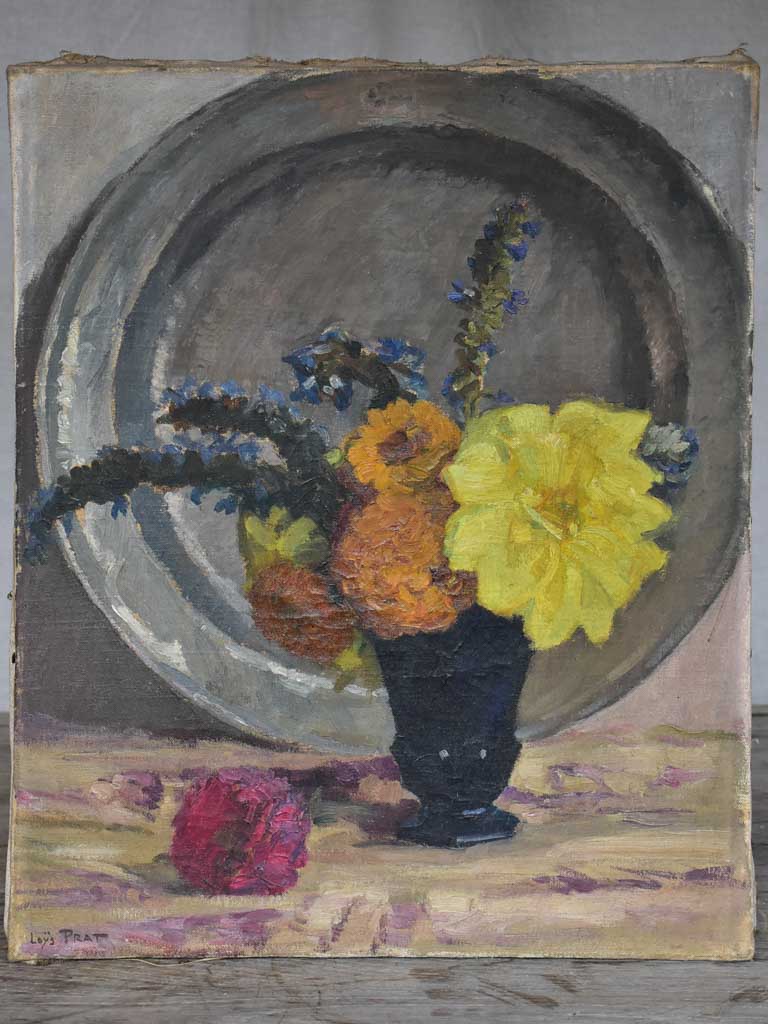 Antique French still life - Louïs Pratt