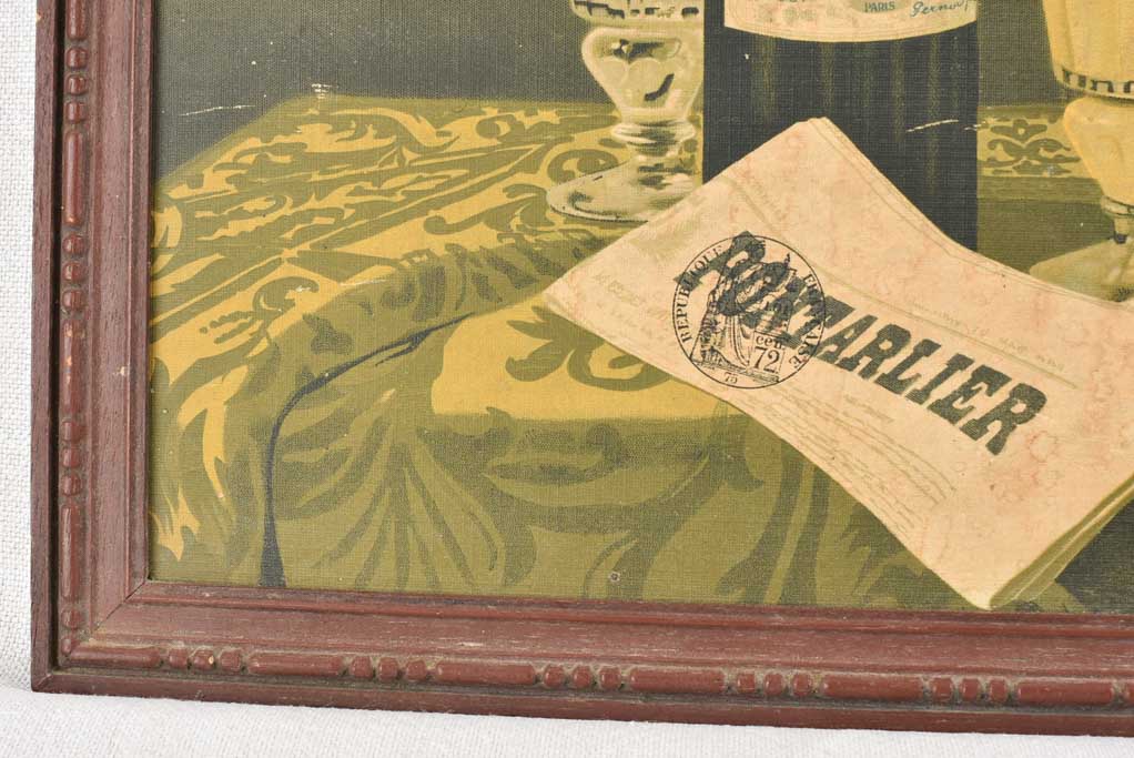 French Absinthe Collectible Advertisement