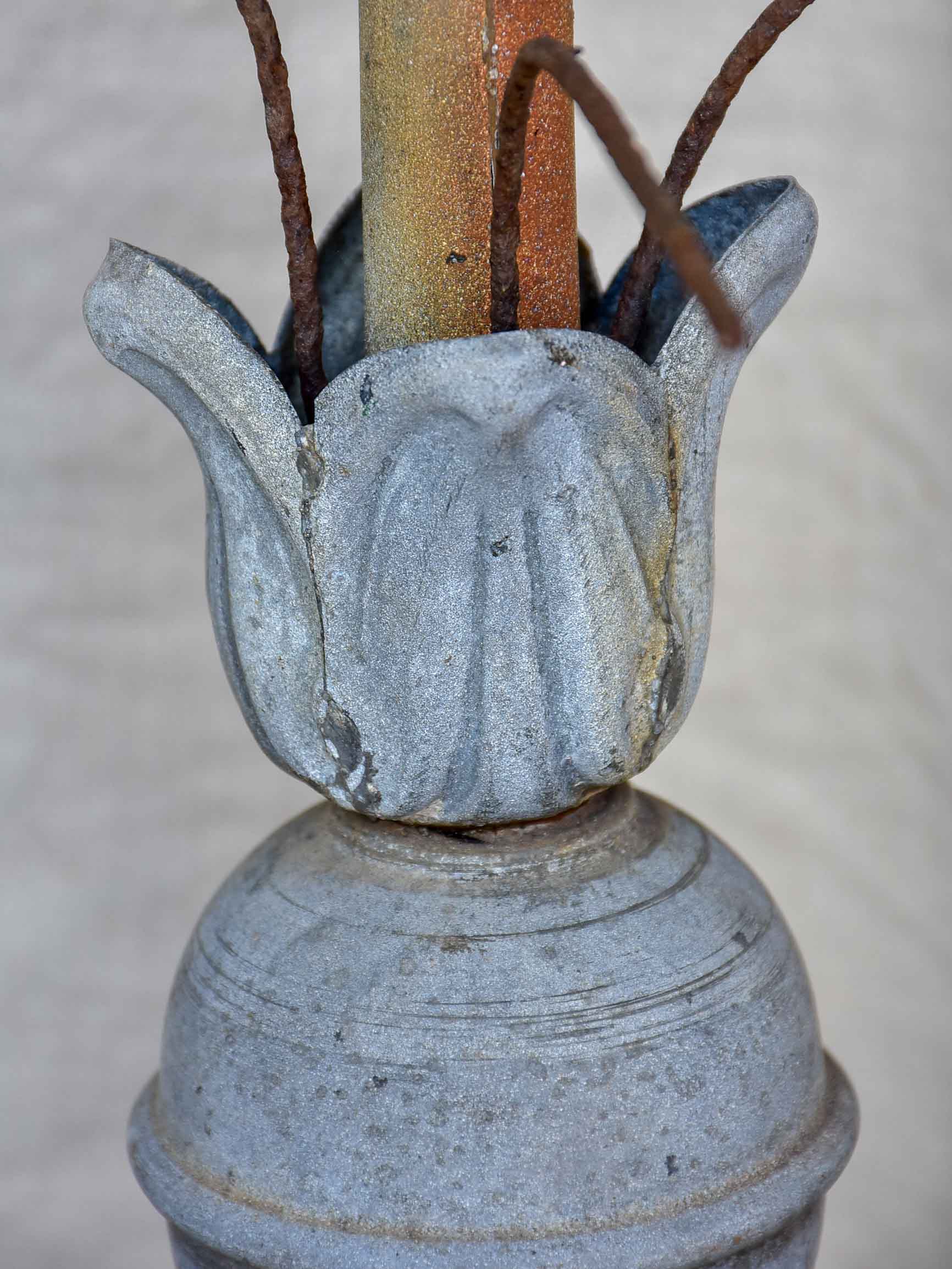 Late 19th Century French weather vane with rooster