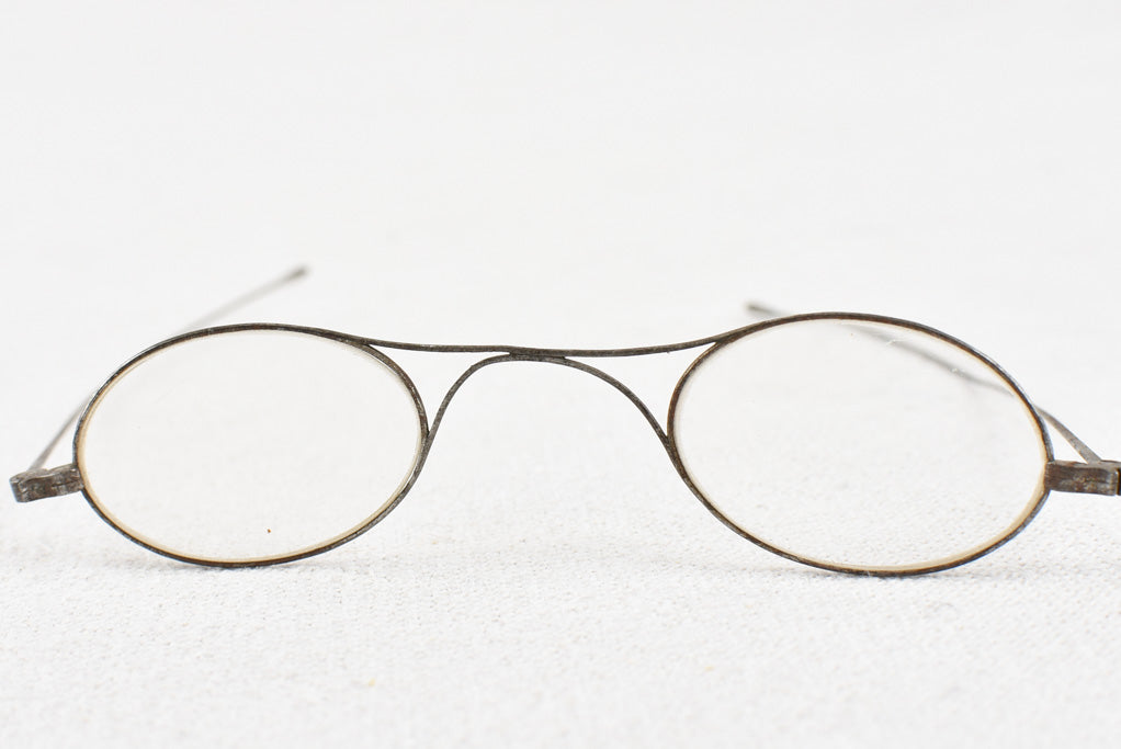 Elegant antique French reading glasses