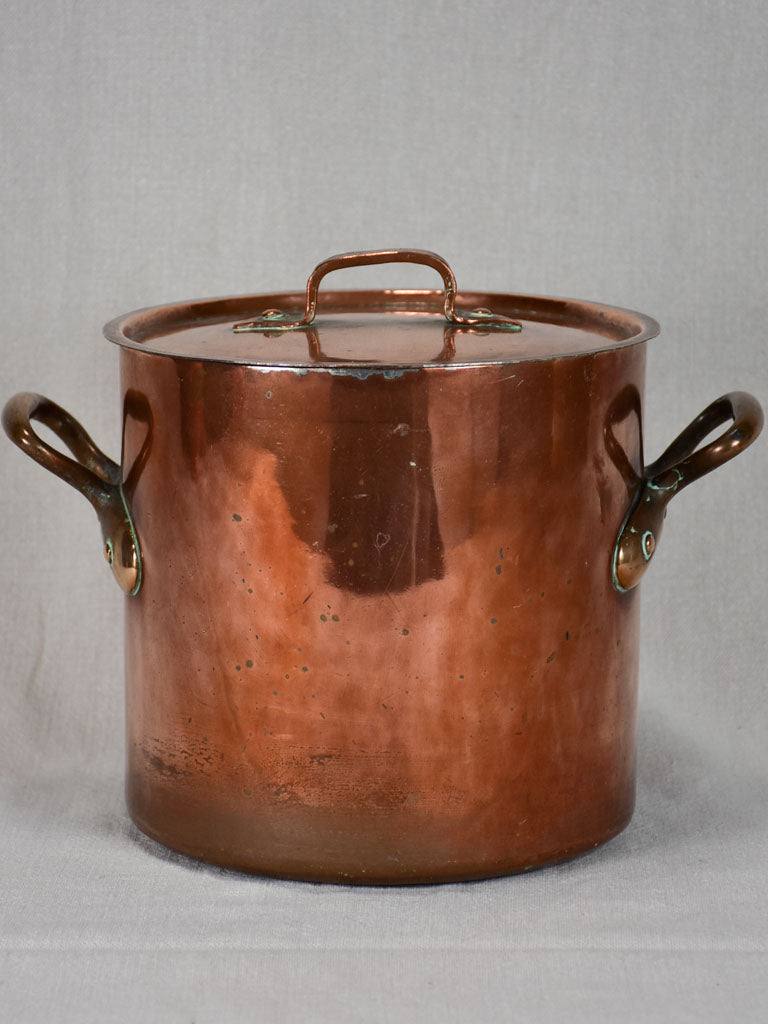 Late nineteenth-century French copper pot 8¾"