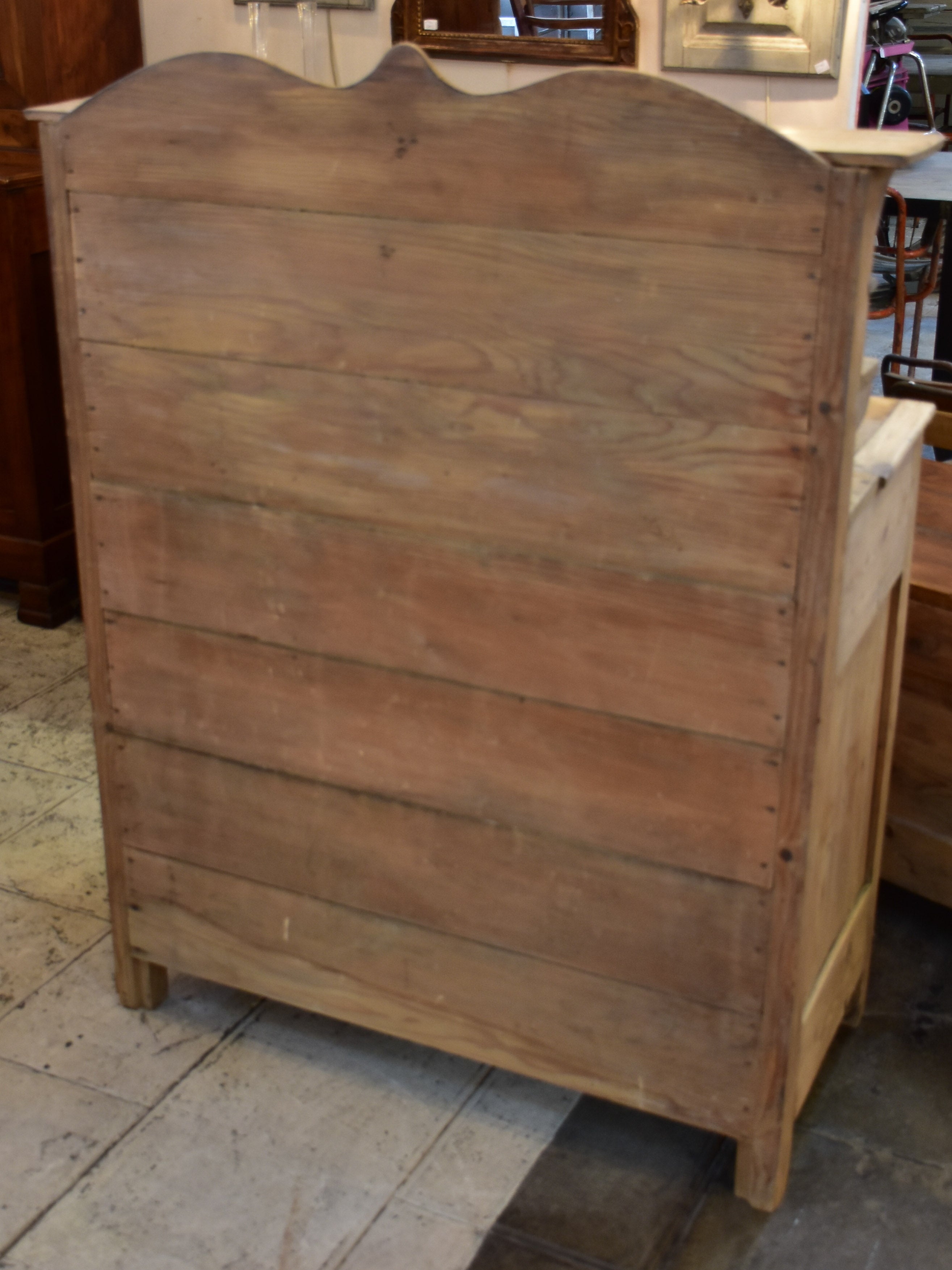 Rustic antique French kitchen dresser