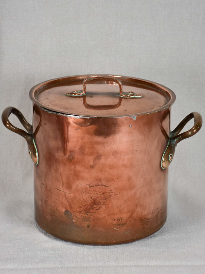 Late nineteenth-century French copper pot 8¾"