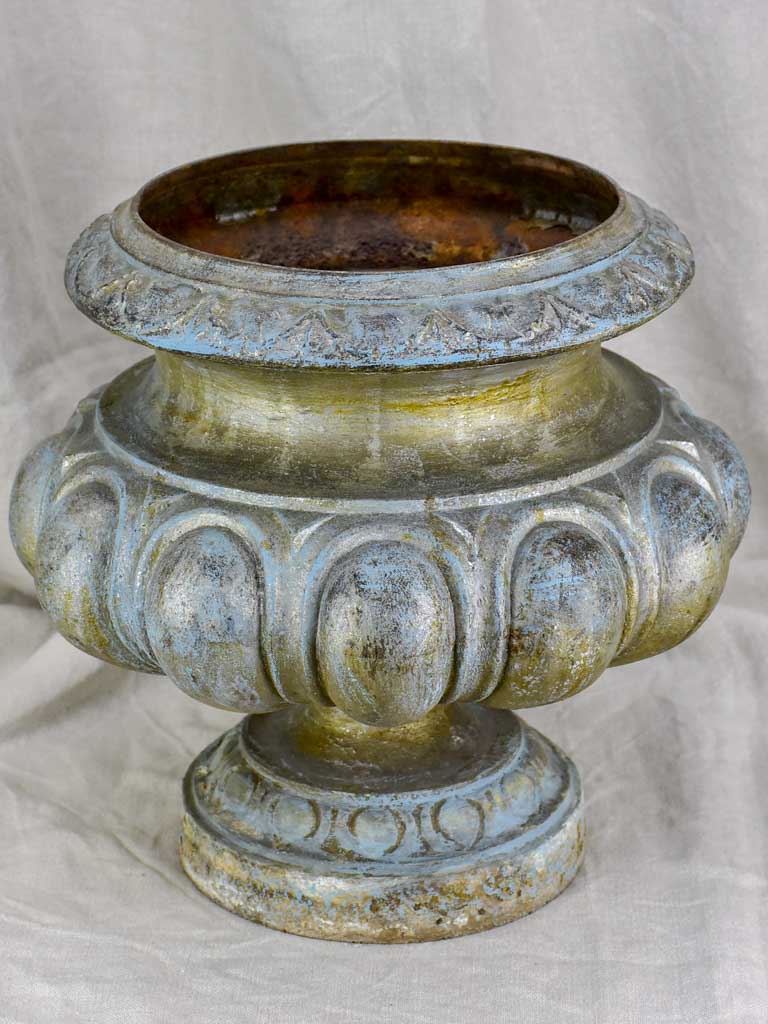 Antique French cast iron planter