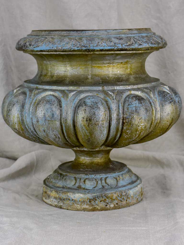 Antique French cast iron planter