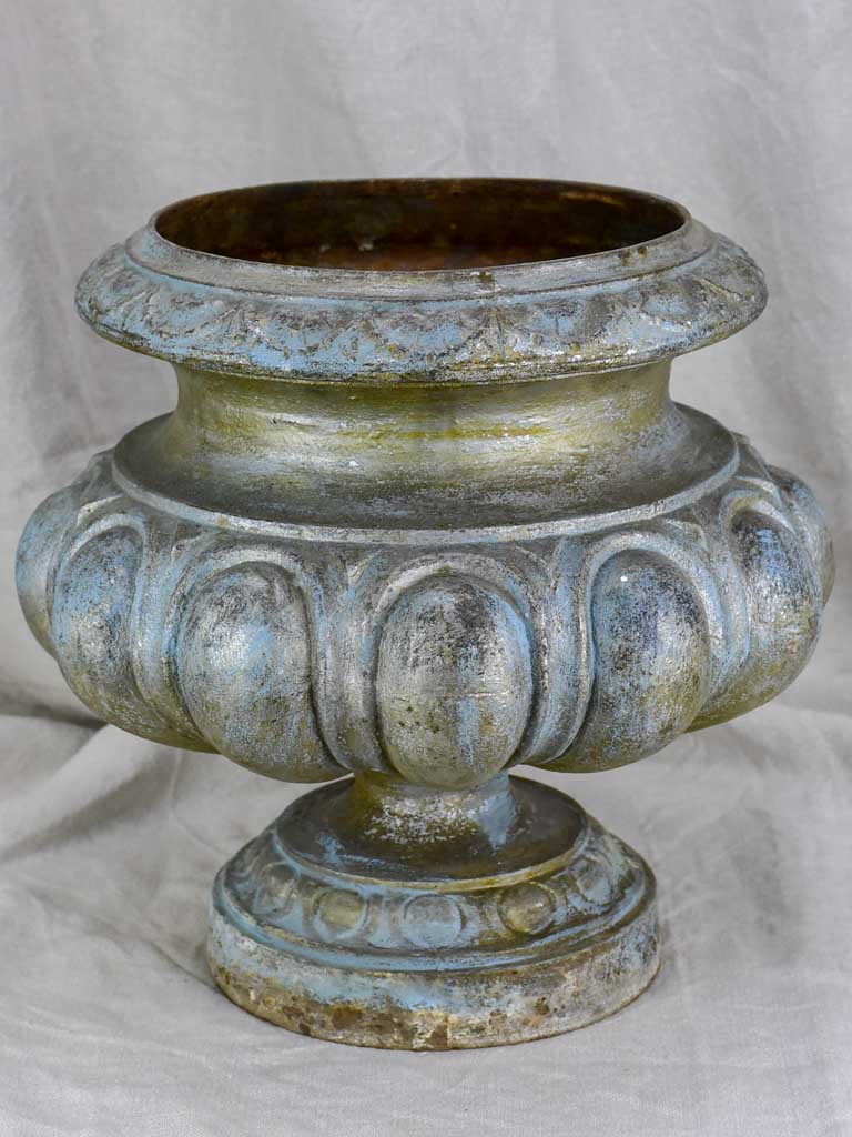 Antique French cast iron planter