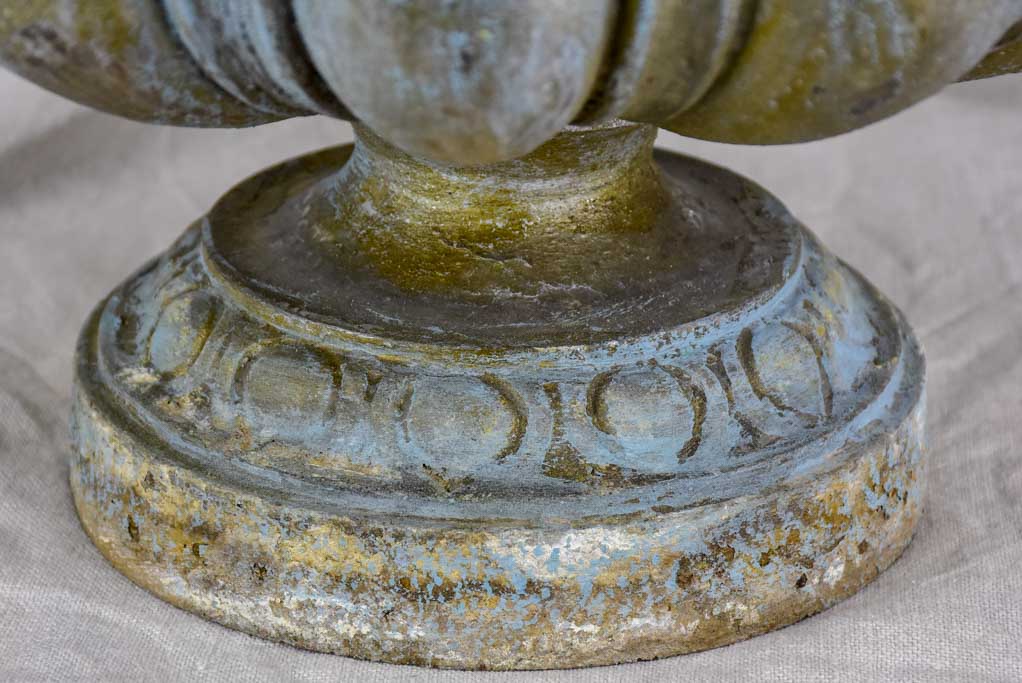 Antique French cast iron planter