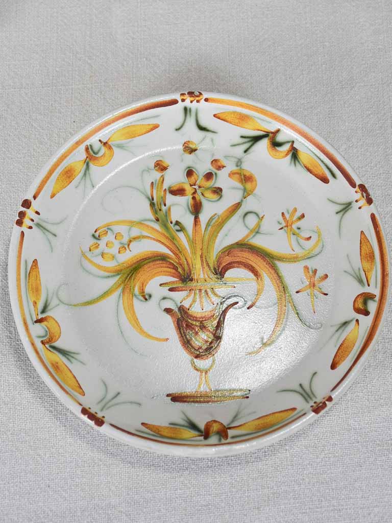 1970s French stoneware dinner service Keraluc, Quimper