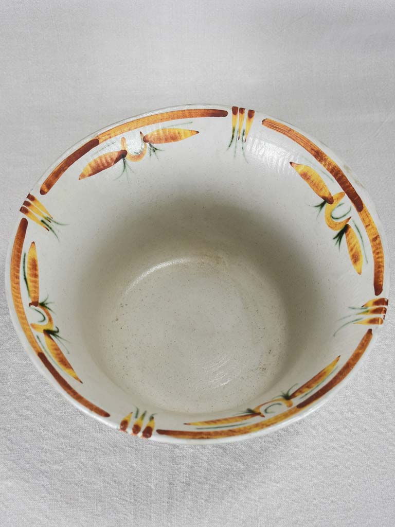 1970s French stoneware dinner service Keraluc, Quimper