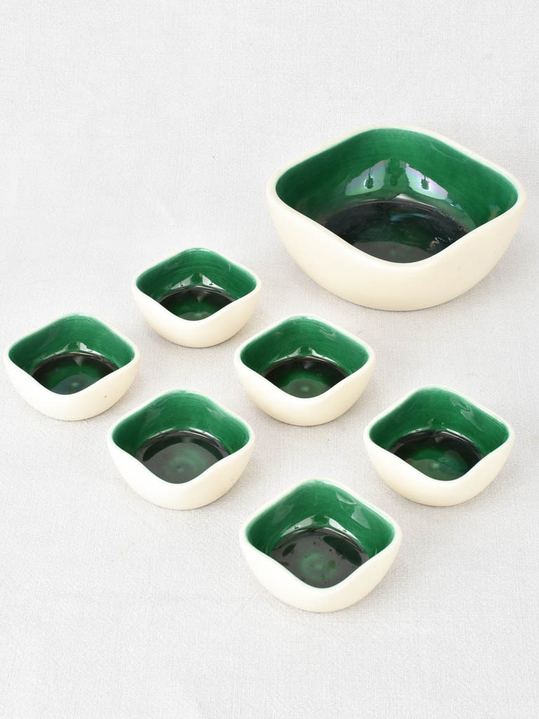 1960s Keramos Sèvres set - 6 bowls