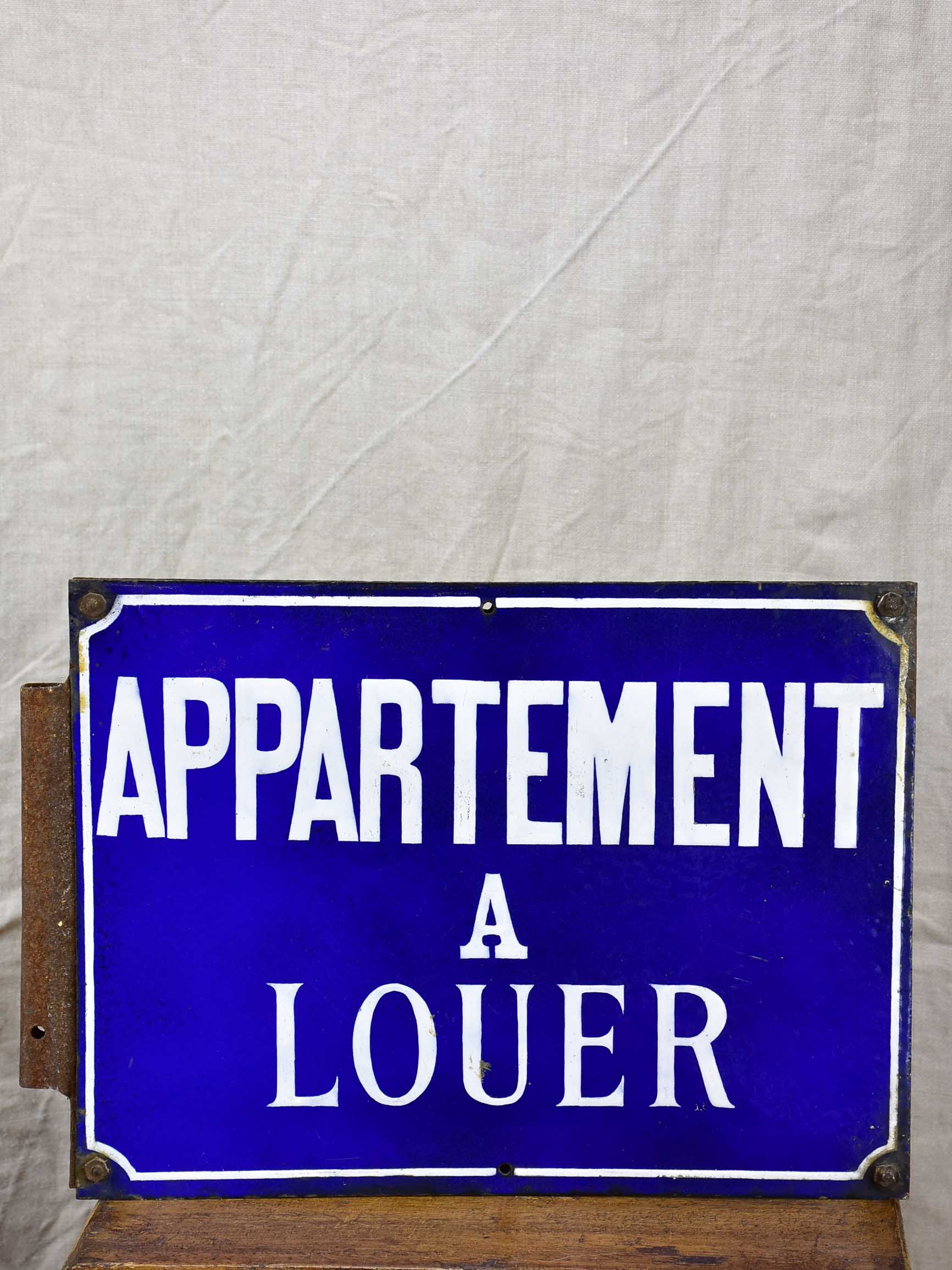 Double sided antique French sign - Appartement à louer