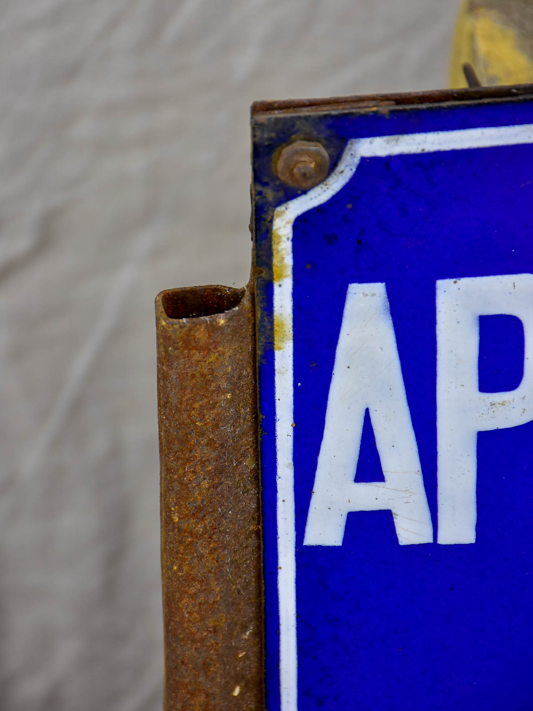 Double sided antique French sign - Appartement à louer